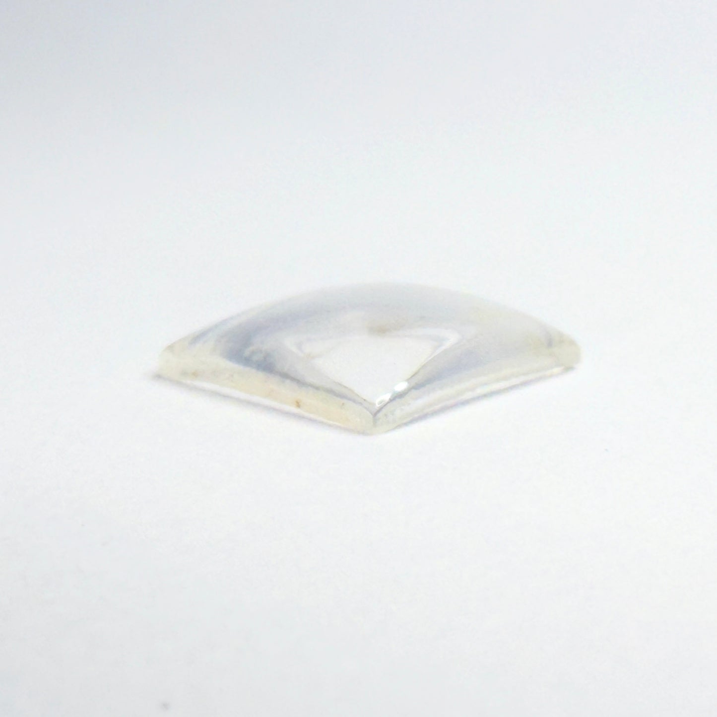 Square - Bottom Edge Curved (Both Sides) - G-S Flexo Acrylic Watch Crystals - Vintage New Old Stock