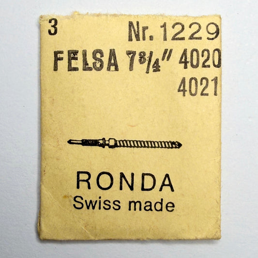 Felsa 4020 / 4021 / 4121 - Winding Stem - Ronda 1229