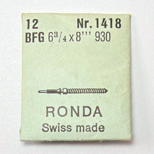 BFG 930 - Winding Stem - Ronda 1418