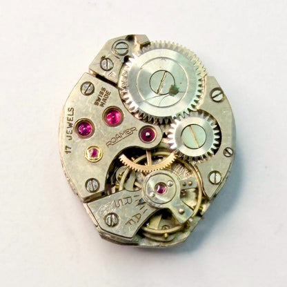 Roamer MST 396 Manual Wind Watch Movement – 17 Jewels (For Spares or Repair) - image 1