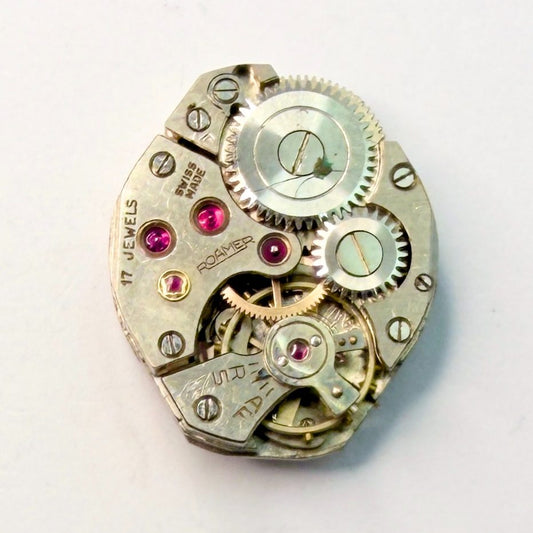Roamer MST 396 Manual Wind Watch Movement – 17 Jewels (For Spares or Repair) - image 1