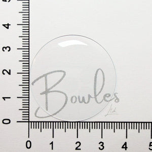 Antique New Old Stock - 35.6 mm - Round Low Dome - Mineral Glass Watch Crystal