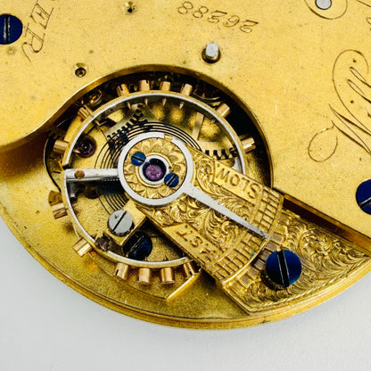 Antique William Gray Pocket Watch Movement - 41.3mm – Spares/Repair