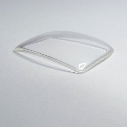 Cushion - Bottom Edge Curved (Both Sides) - G-S Flexo Acrylic Watch Crystals - Vintage New Old Stock
