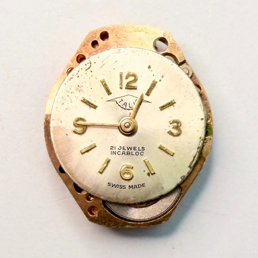 Talis (FEF 373) Vintage Swiss Watch Movement – 21 Jewels, Working - image 2