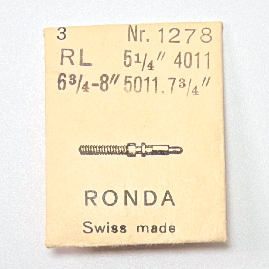 RL 4011, 5011 - Winding Stem - Ronda 1278 - image 1