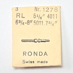 RL 4011, 5011 - Winding Stem - Ronda 1278
