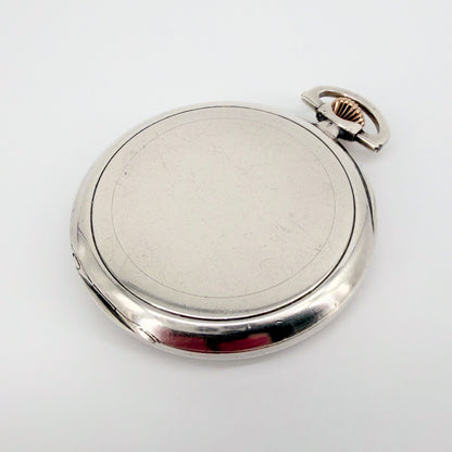 Longines Silver Pocket Watch Cal. 17.89ABC (ZZ Variant) c.1933 Working