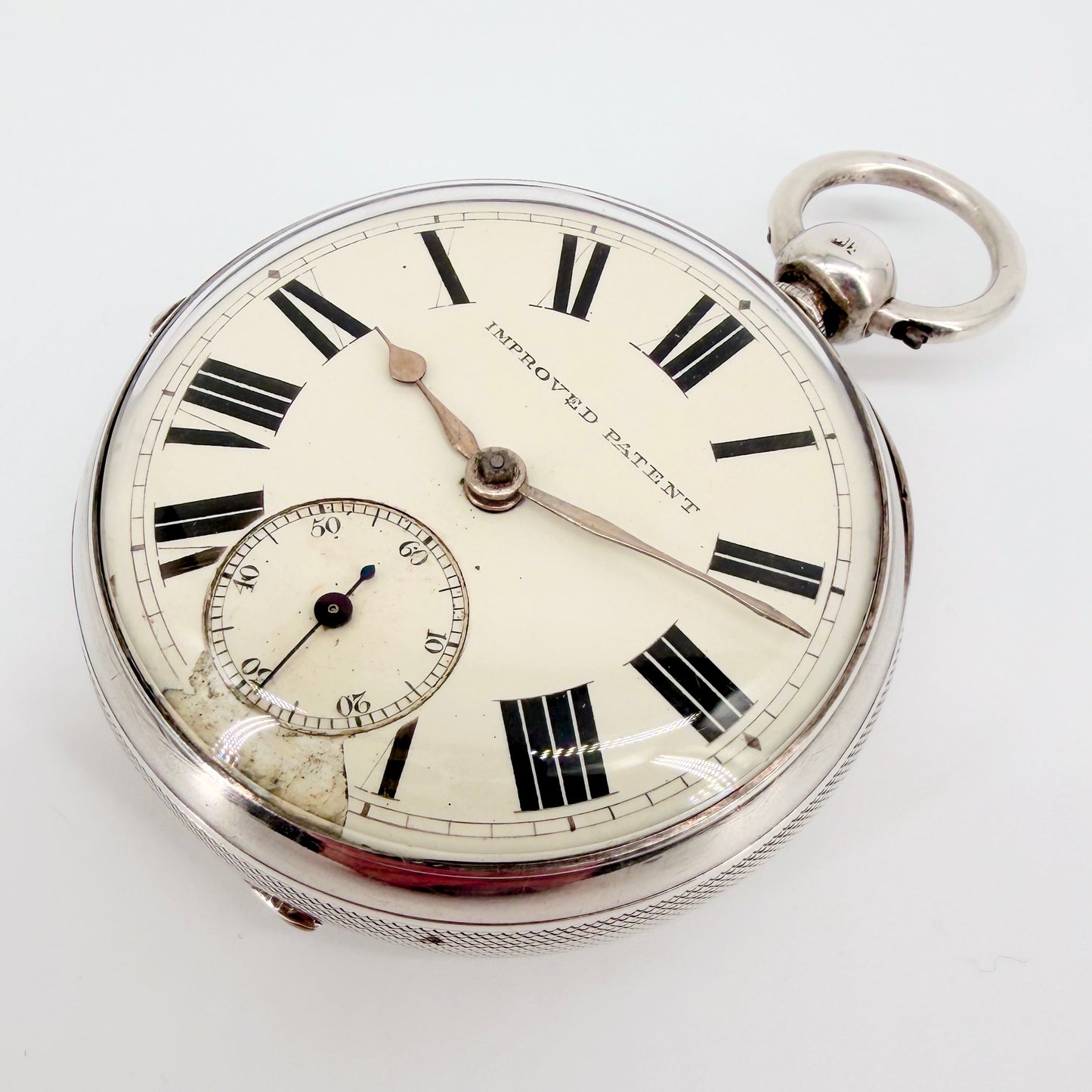 Antique Silver Fusee Pocket Watch - London 1873 William Carter - Working