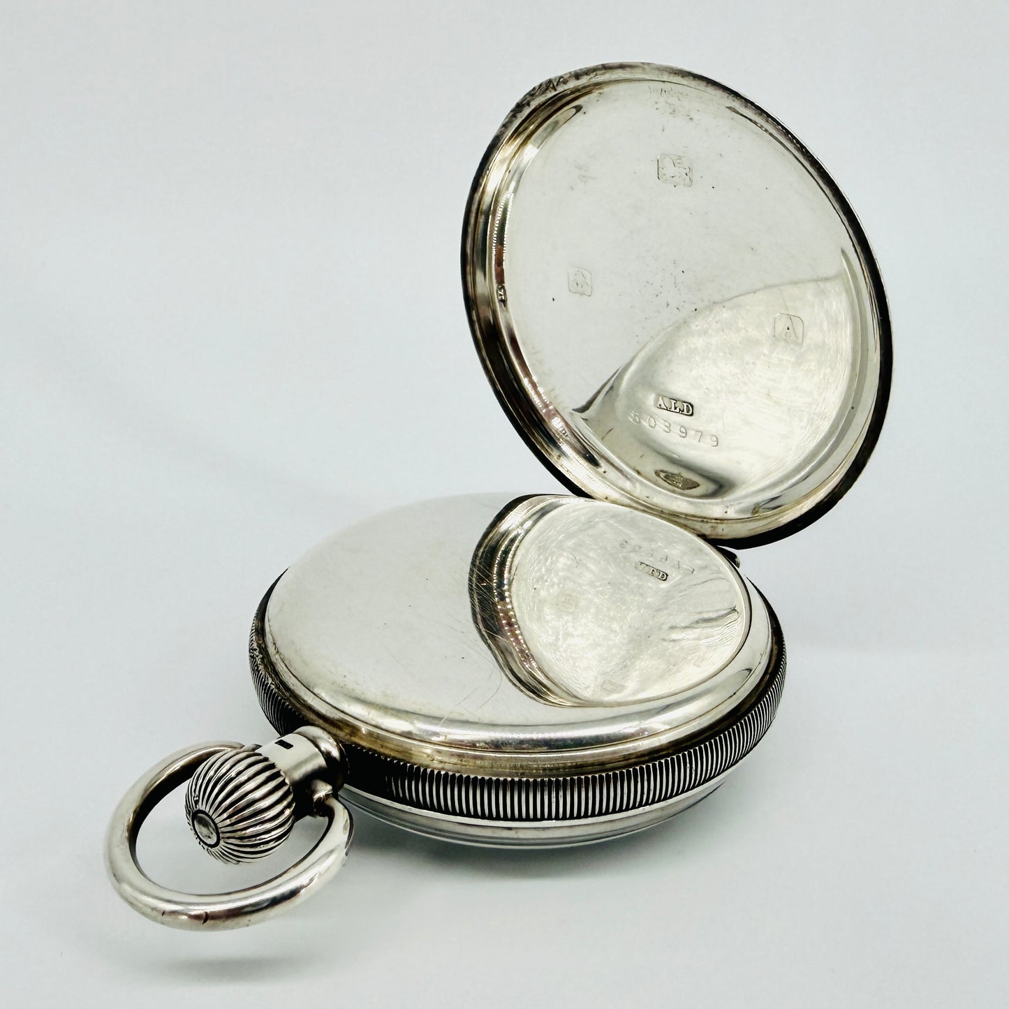 Antique Waltham "Royal" Pocket Watch - 1903 Movement - 1925 Silver Dennison Case - Working
