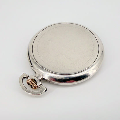 Longines Silver Pocket Watch Cal. 17.89ABC (ZZ Variant) c.1933 Working