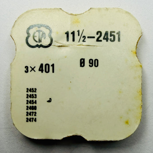 ETA 2451 – Winding Stem - Tap 90 (401)