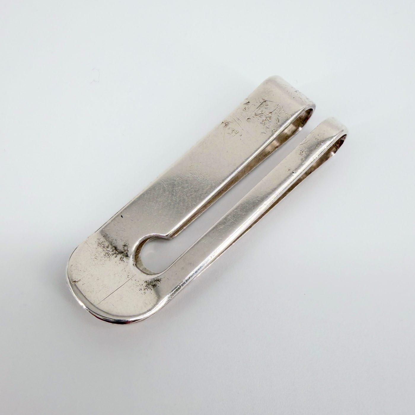 Vintage Sterling Silver 925 Money Clip - image 2