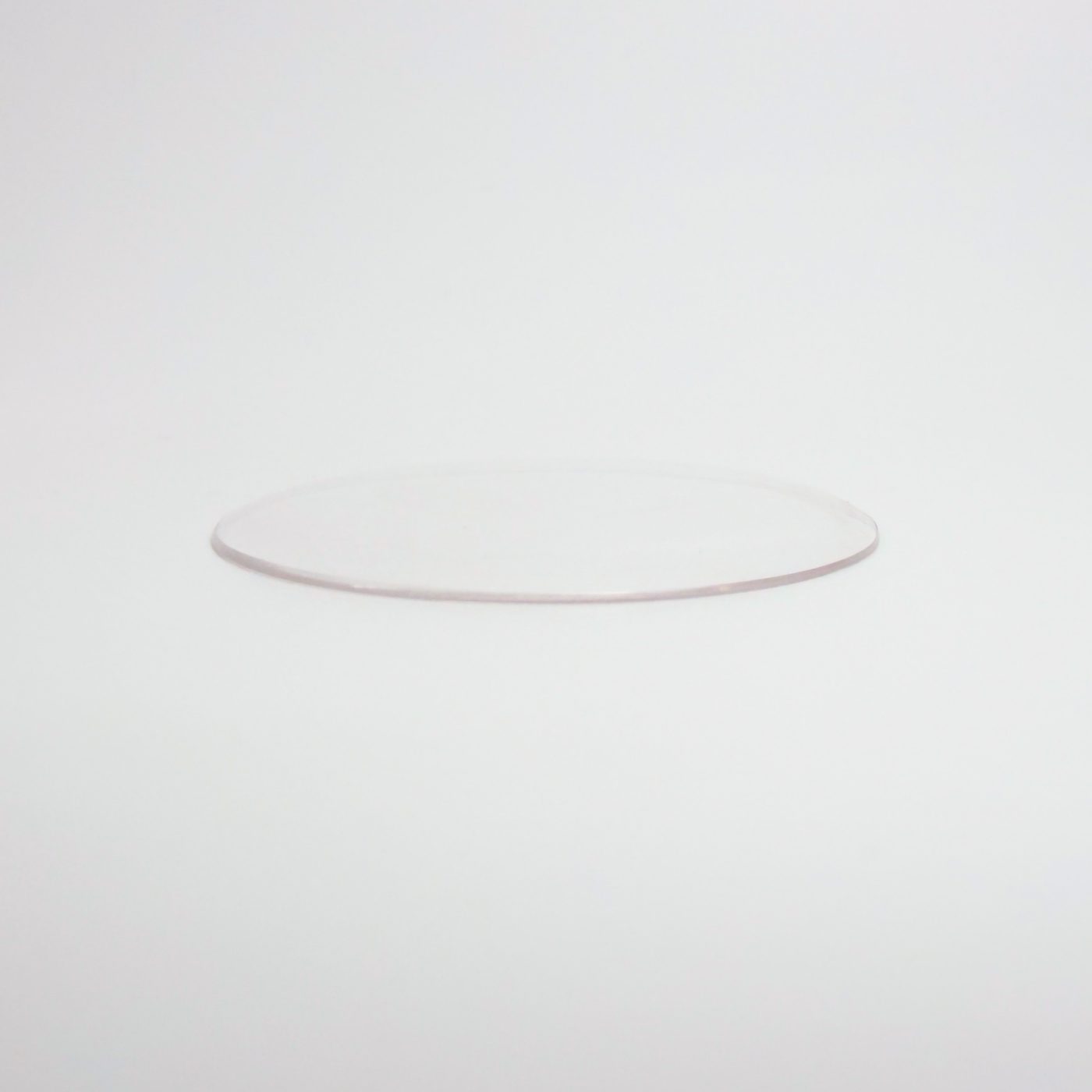 Antique New Old Stock — 30.7 mm — Round Extra Low Dome — Mineral Glass Watch Crystal — WC0005/166 - image 2
