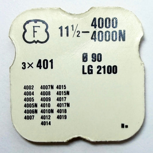 Felsa 4000 / 4000N – Winding Stem - 401