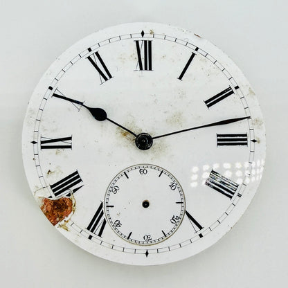 Antique Pocket Watch Movement – 42.3mm – Spares or Repair