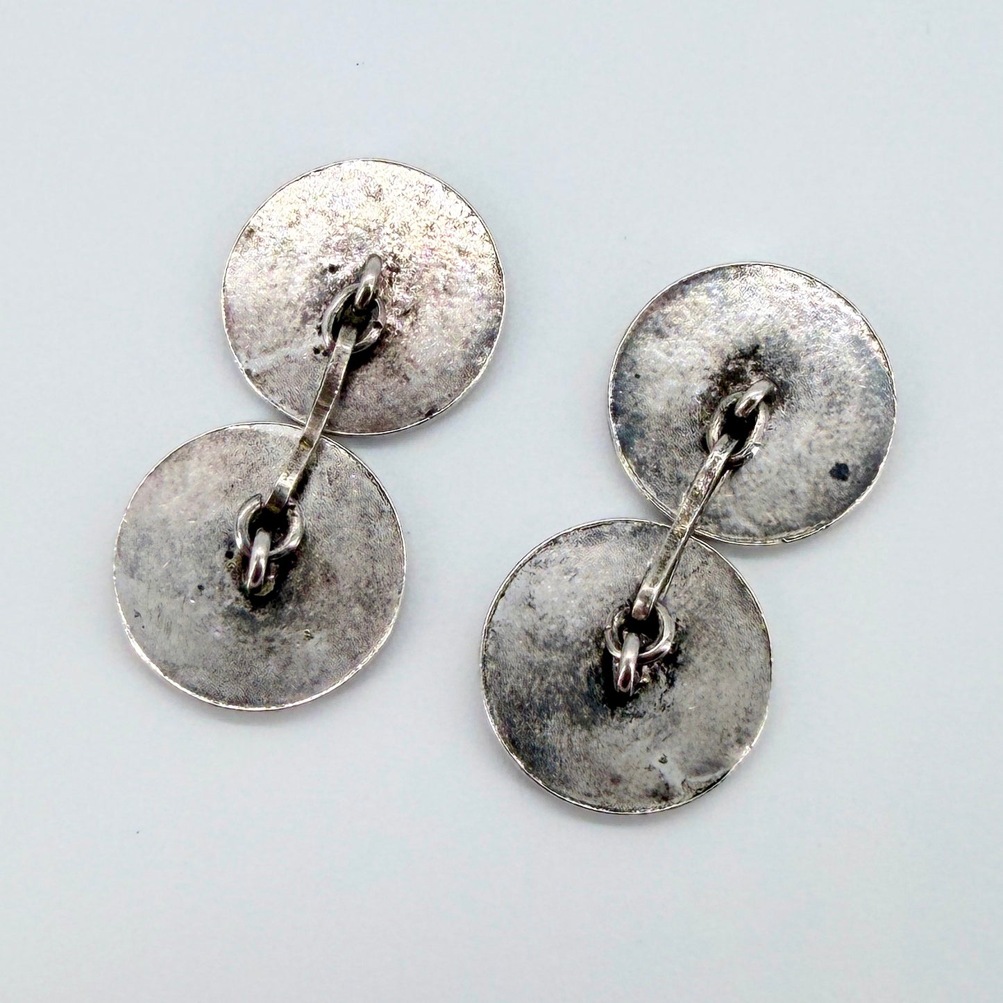 Vintage Polish Silver Fryderyk Chopin Cufflinks - Kraków