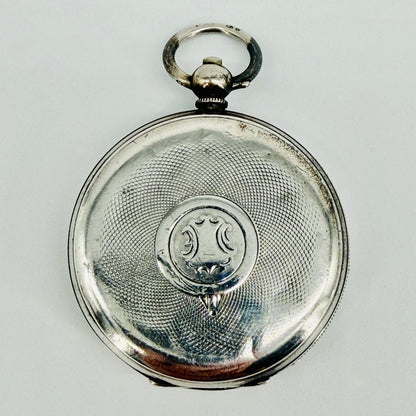 Antique Silver Pocket Watch – London Import 1918 – William Henry Sparrow – Spares/Repair