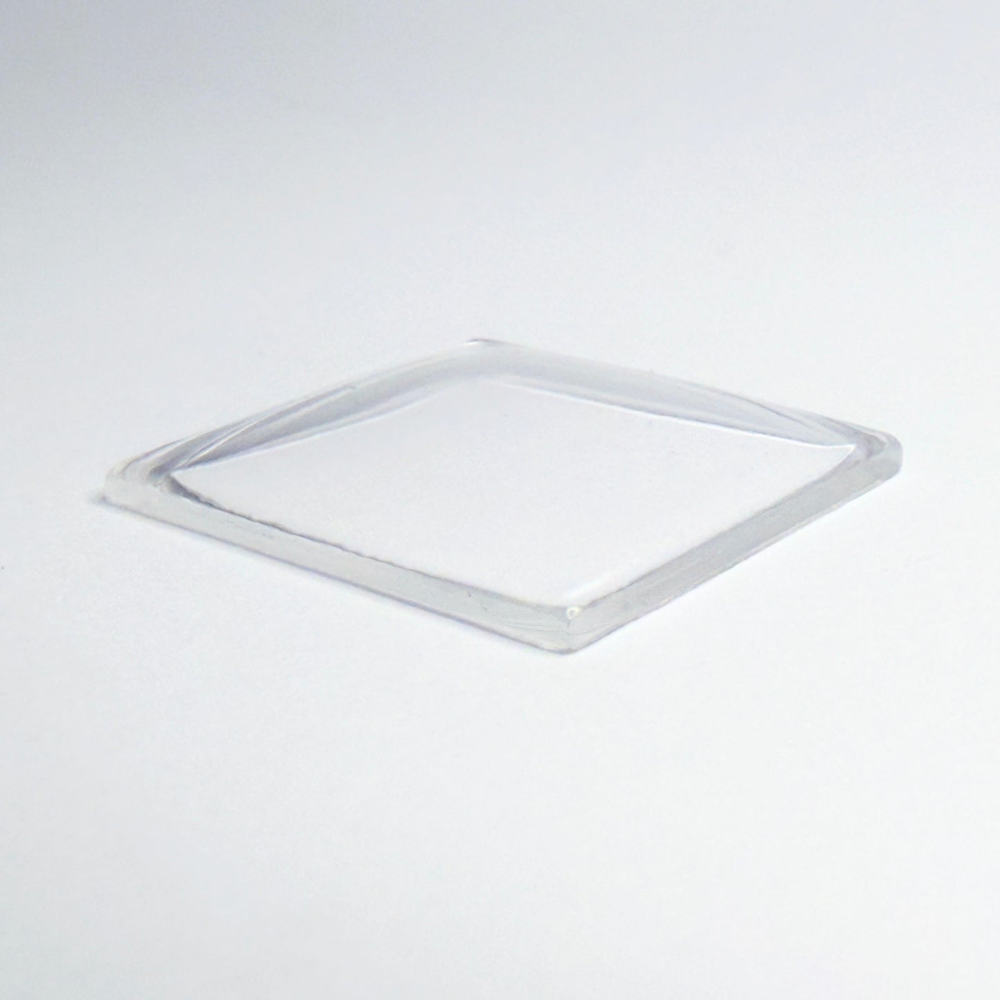 Rectangle Domed - Bottom Edges Flat - G-S Flexo Acrylic Watch Crystals - Vintage New Old Stock