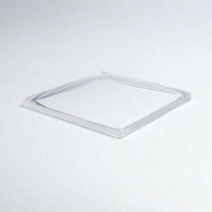 Rectangle Domed - Bottom Edges Flat - G-S Flexo Acrylic Watch Crystals - Vintage New Old Stock