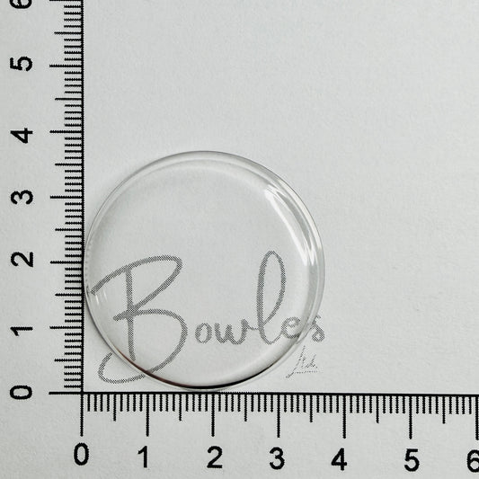 Antique Pocket Watch Crystal – 36.9 mm – Round Flat Top – Mineral Glass