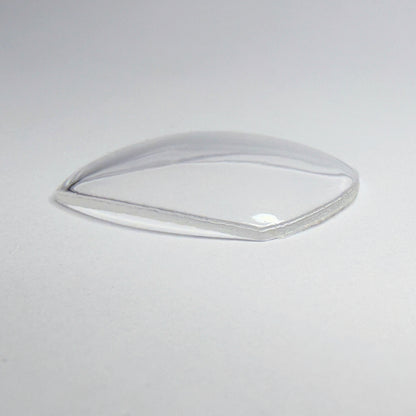 Cushion - Bottom Edge Curved (Both Sides) - G-S Flexo Acrylic Watch Crystals - Vintage New Old Stock