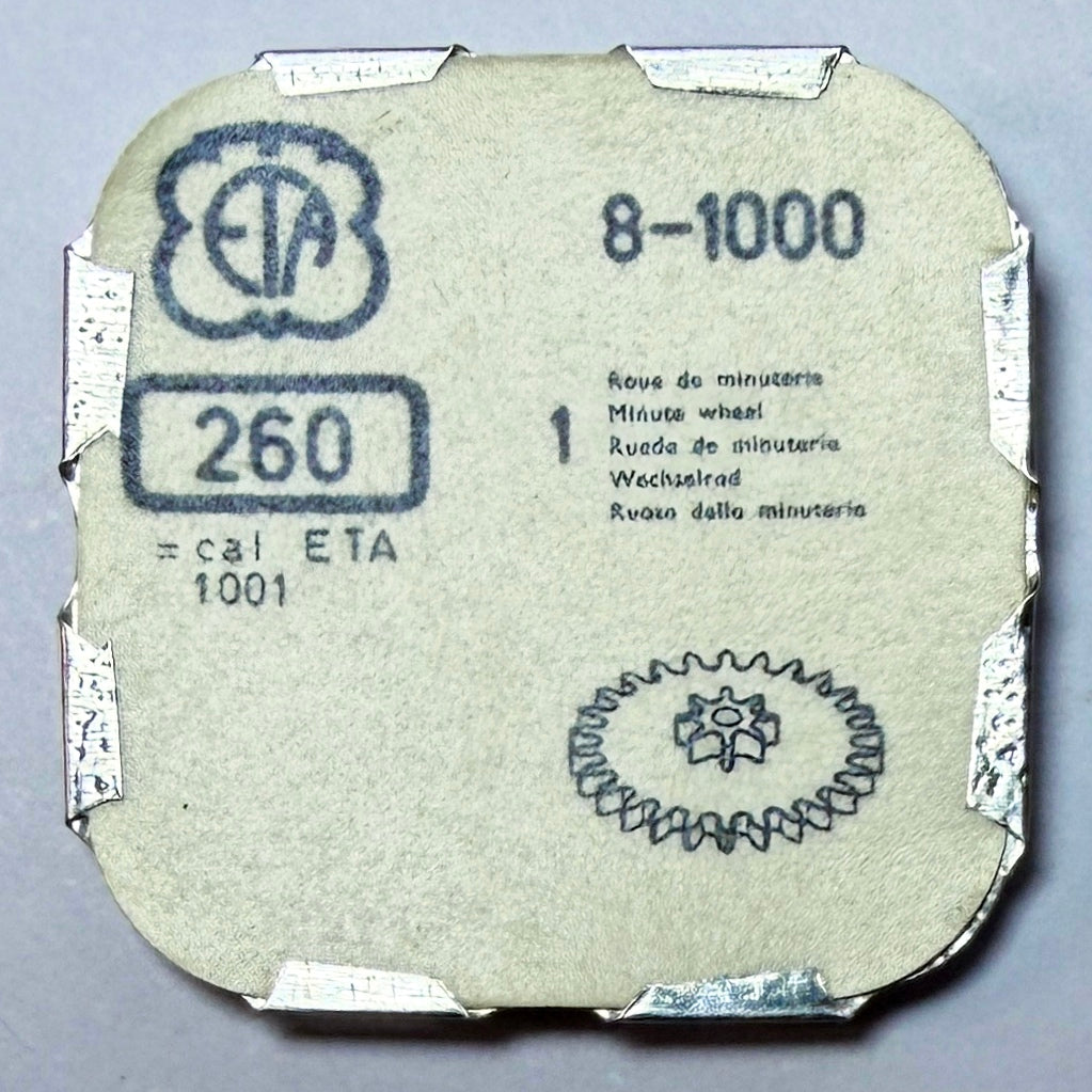 ETA 1000 - Minute Wheel - 260