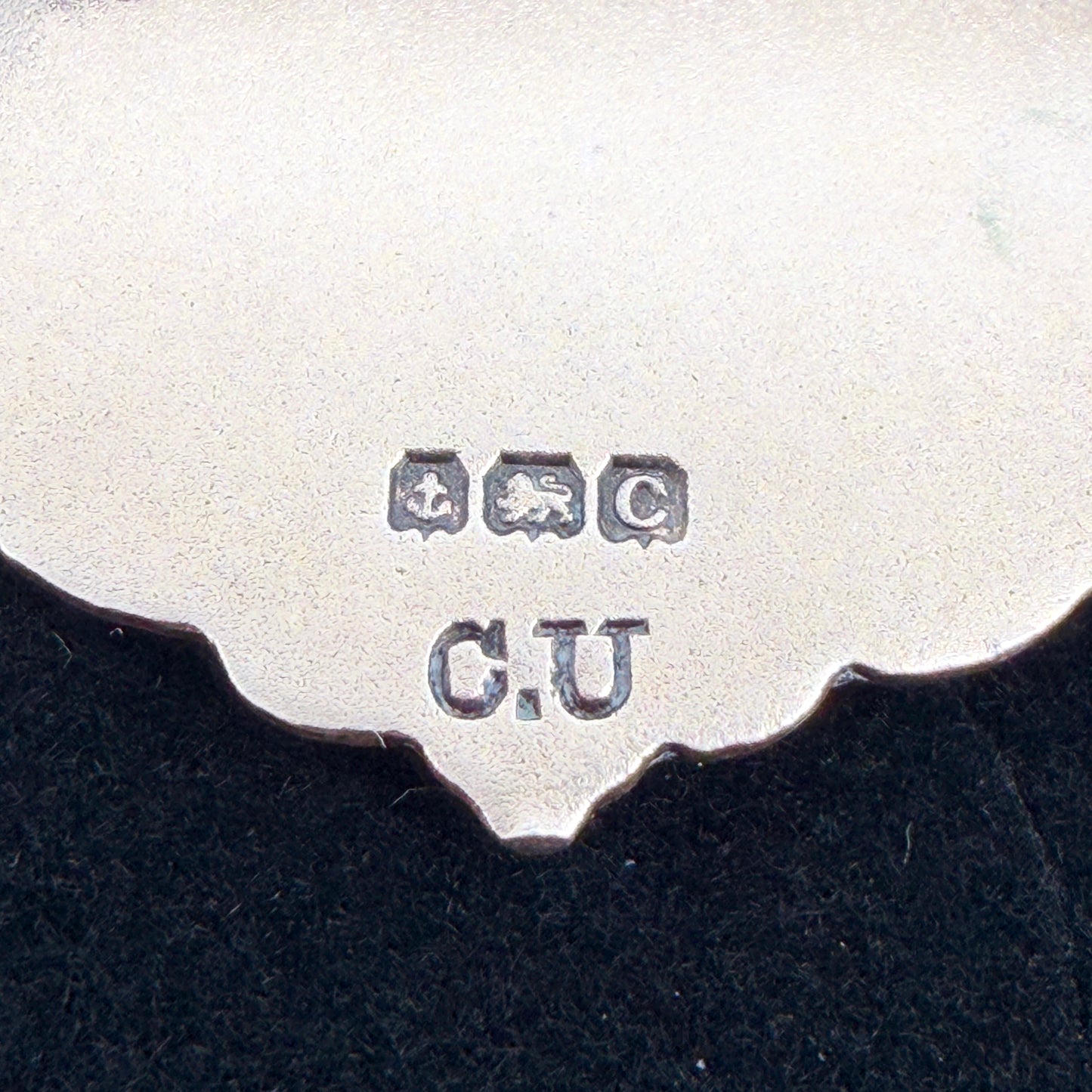 Antique Sterling Silver & Gilt Brooch – Birmingham 1927 – Charles Usher