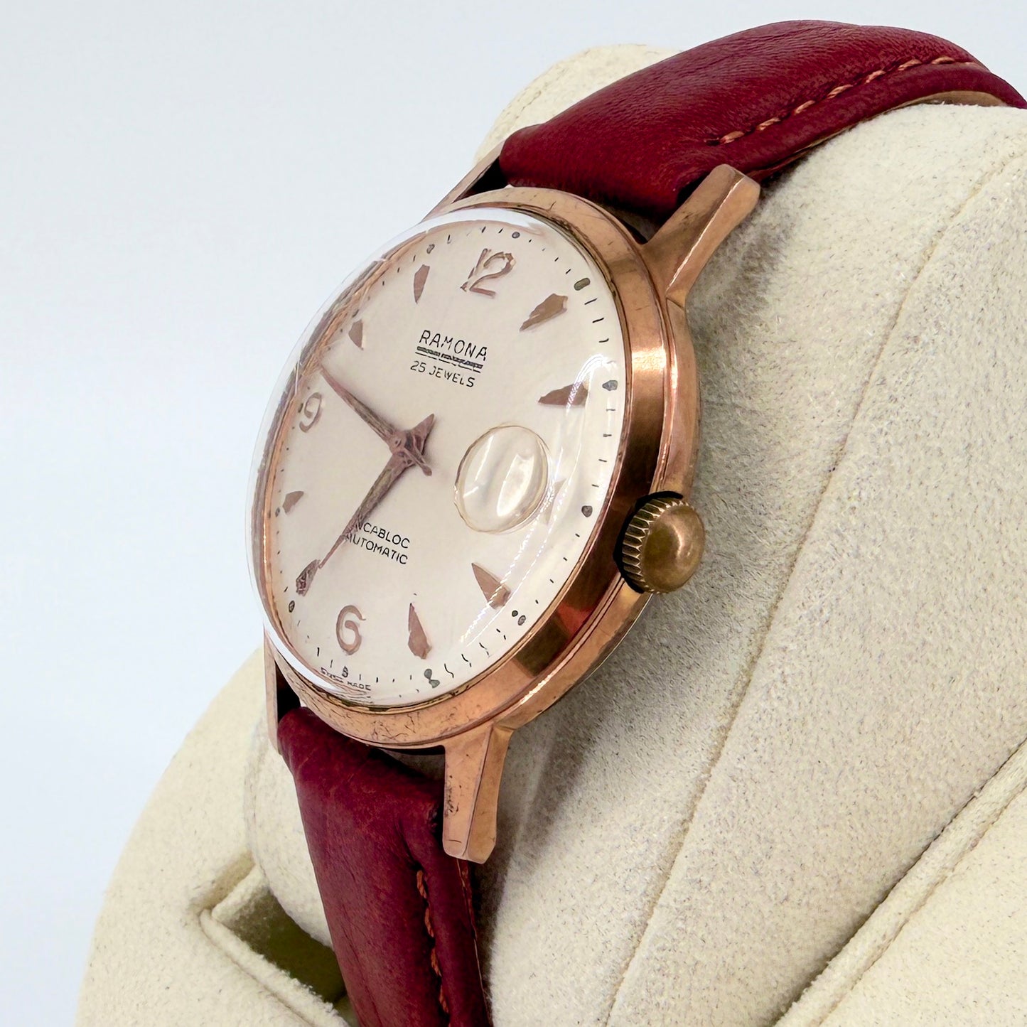 Vintage Ramona Automatic Wristwatch – 25 Jewels – Felsa 692 – c.1950s