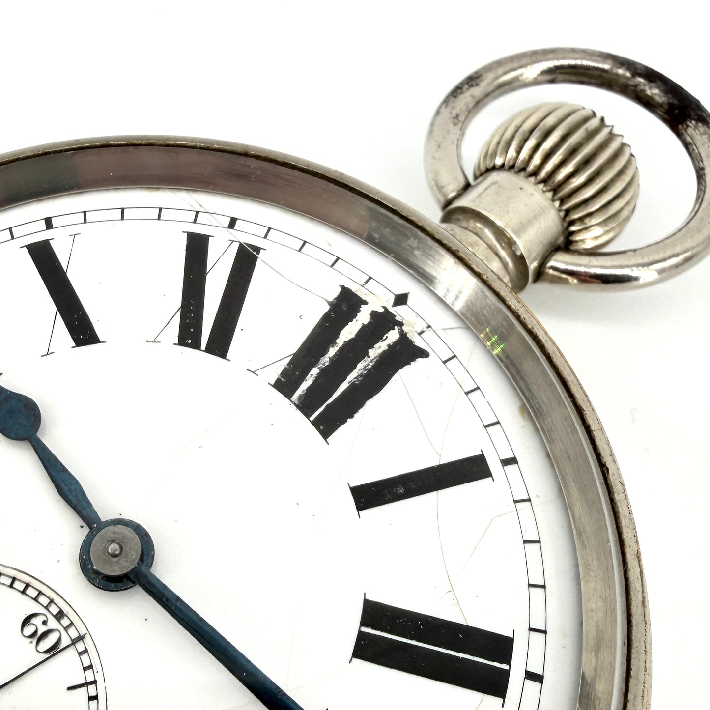 Antique Swiss Made Goliath Pocket Watch – 66mm – Working