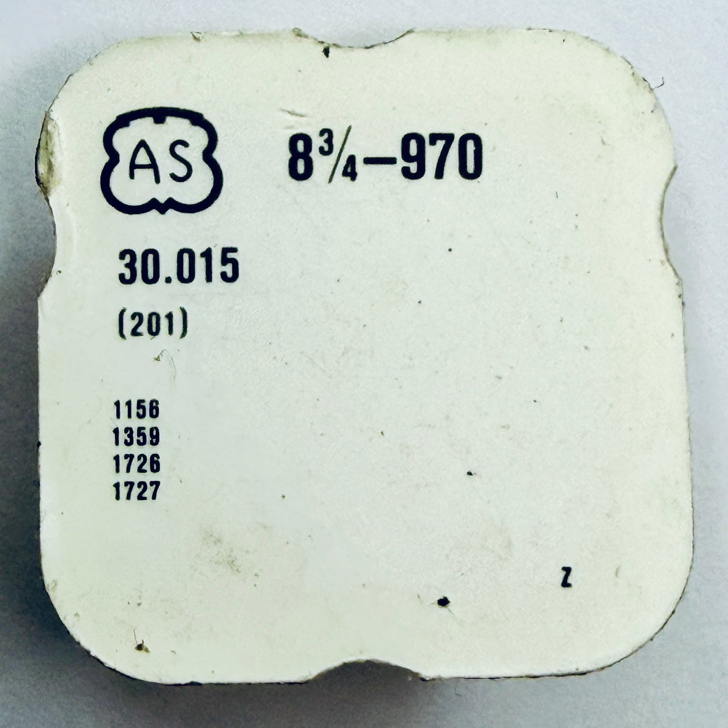 AS 970 – Centre Wheel - 30.015 (201)