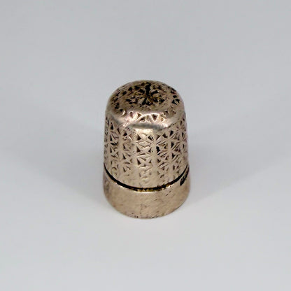 Antique Sterling Silver Thimble – H.G. & S