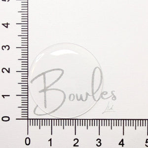 31.6mm Round Extra Low Dome Mineral Glass Watch Crystal - Antique New Old Stock