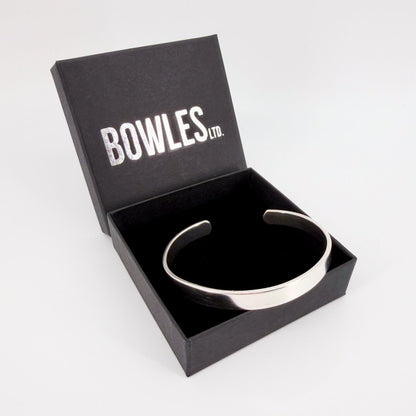 Vintage Sterling Silver Bangle Bracelet – Hallmarked Birmingham - image 1