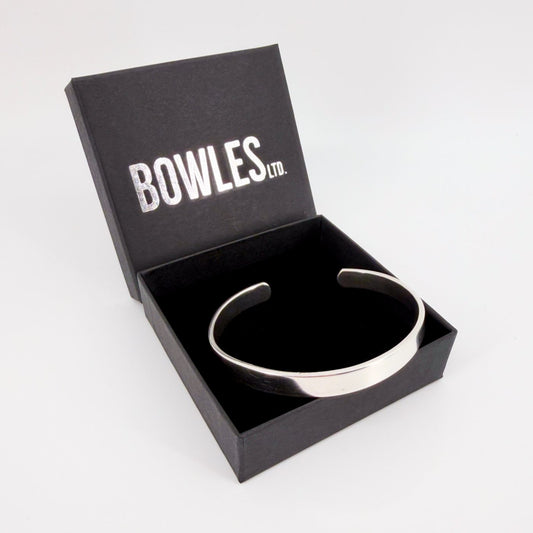 Vintage Sterling Silver Bangle Bracelet – Hallmarked Birmingham - image 1