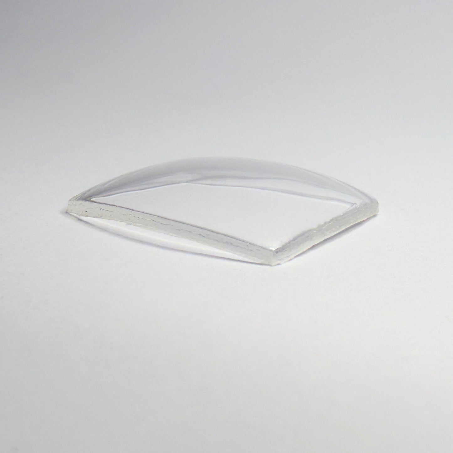 Cushion - Bottom Edge Curved (Both Sides) - G-S Flexo Acrylic Watch Crystals - Vintage New Old Stock