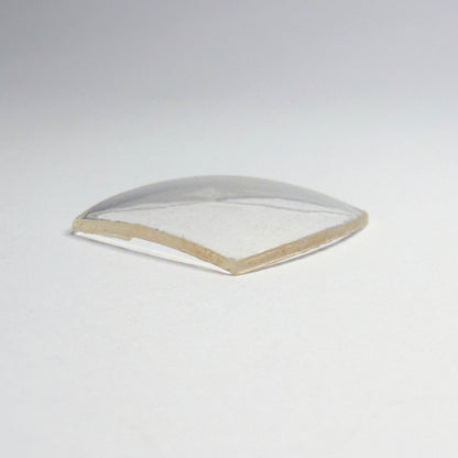 Tonneau / Barrel - Bottom Edge Curved (Both Sides) - G-S Flexo Acrylic Watch Crystals - Vintage New Old Stock