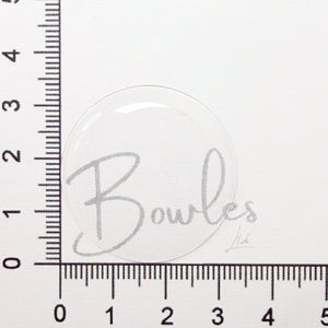 33.4mm Round Low Dome Mineral Glass Watch Crystal - Antique New Old Stock