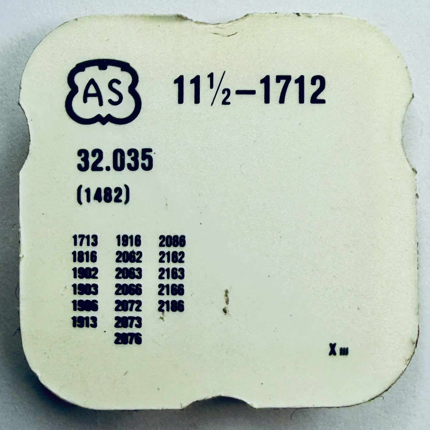 AS 1712 – Automatic Ratchet Wheel For Driving Wheel - 32.035 (1482)