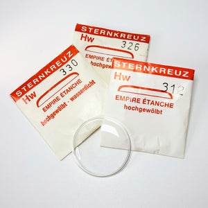 Sternkreuz Empire Watch Crystals - Acrylic, Round, High Dome