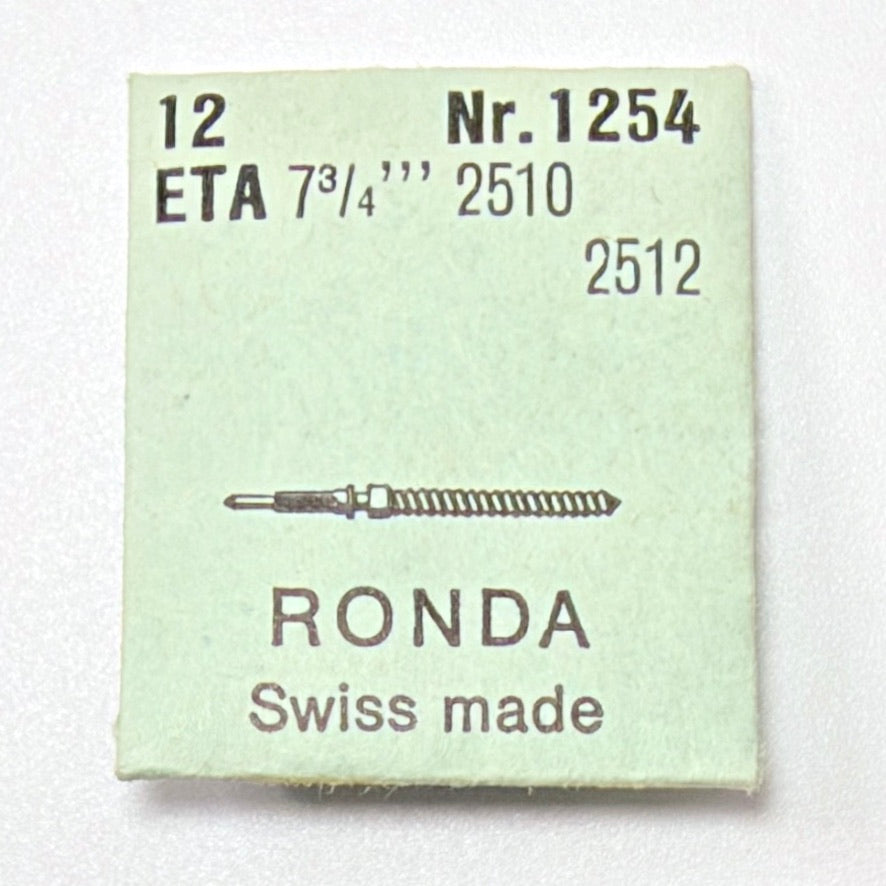 ETA 2510, 2512 - Winding Stem - Ronda 1254 - image 1