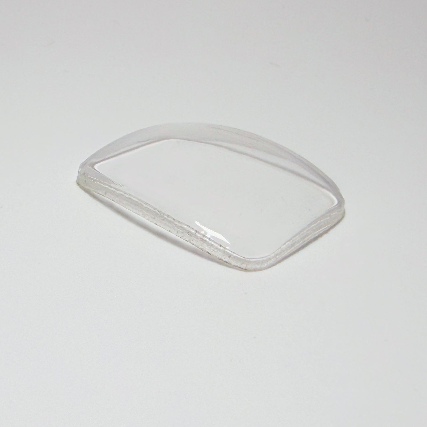 Tonneau / Barrel (PMT Series) - Bottom Edge Curved (Both Sides) - G-S Flexo Acrylic Watch Crystals - Vintage New Old Stock