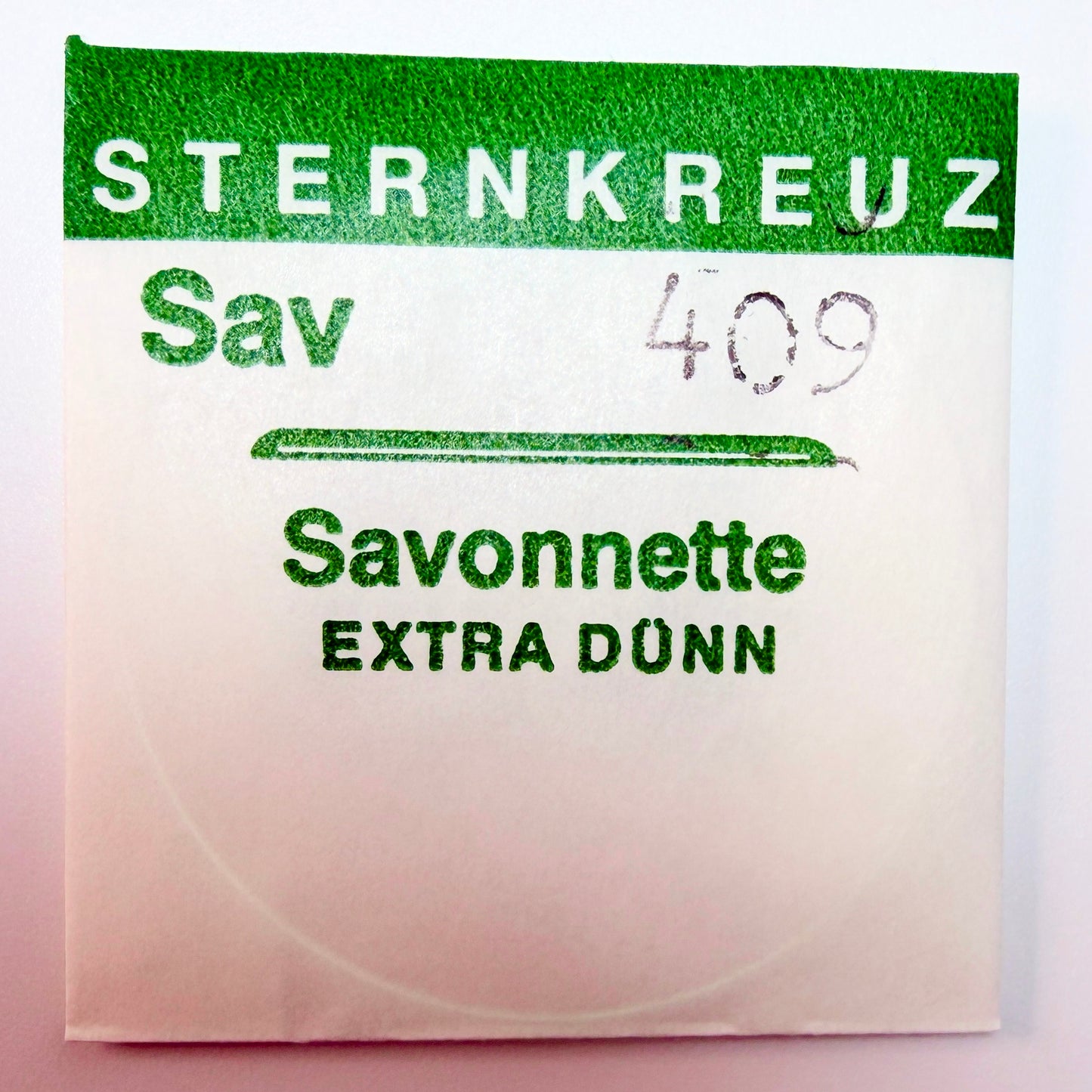 Sternkreuz Savonnette Extra Thin Hunter Pocket Watch Crystals (Acrylic, Low Dome)