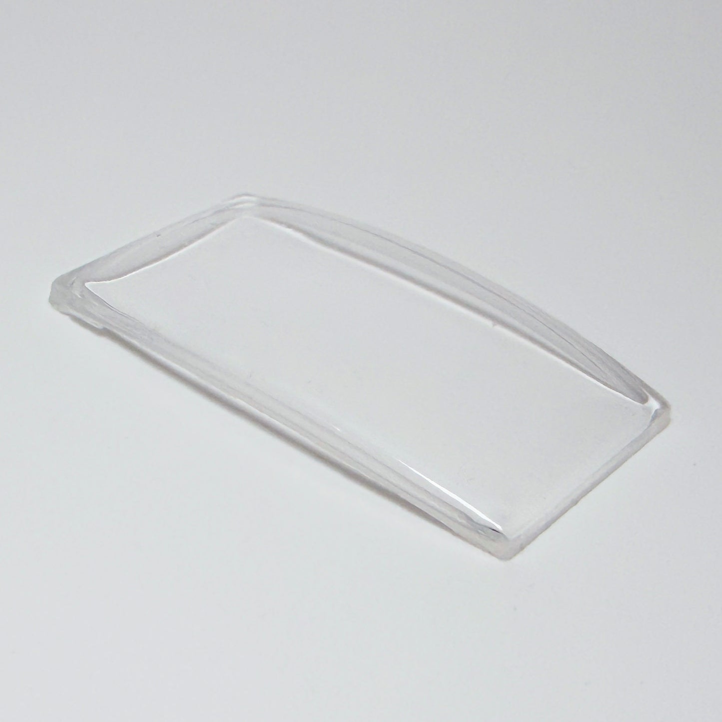 Tonneau / Barrel (PMT Series) - Bottom Edge Curved (Long Sides) - G-S Flexo Acrylic Watch Crystals - Vintage New Old Stock
