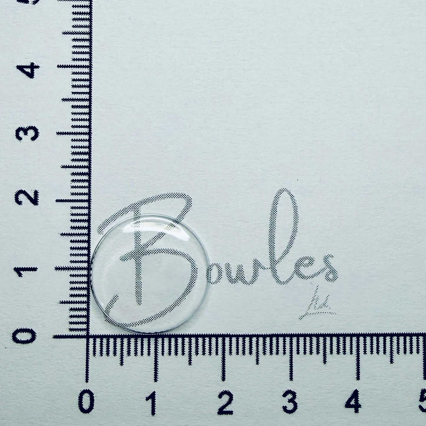 Round - Domed Pitched Sides - Sternkreuz Acrylic Watch Crystals - Vintage New Old Stock