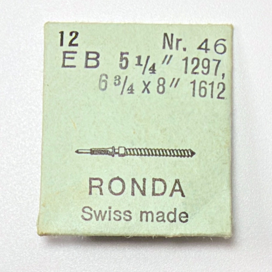 EB 1450, 1450N, 1612, 1613 - Winding Stem - Ronda 46 - image 1