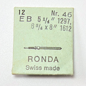 EB 1450, 1450N, 1612, 1613 - Winding Stem - Ronda 46