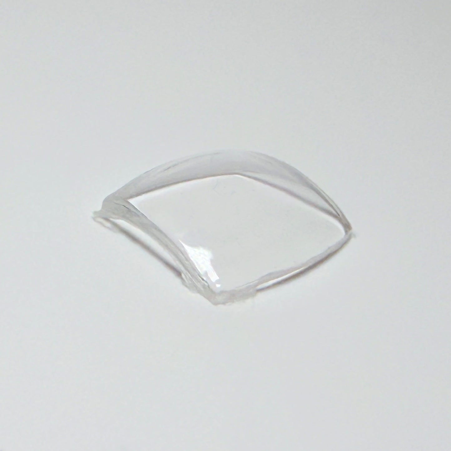 Tonneau / Barrel (PMT Series) - Bottom Edge Curved (Short Sides) - G-S Flexo Acrylic Watch Crystals - Vintage New Old Stock