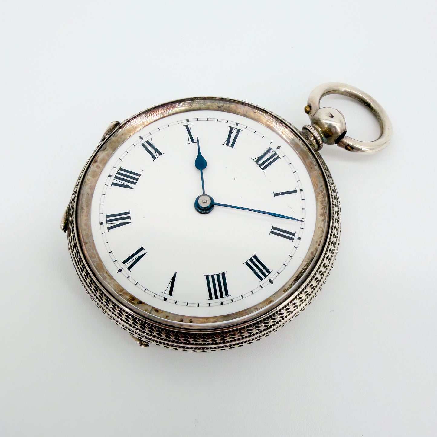 Antique Swiss Silver Cased Pocket Watch – Paul Jacky & Co. – Working