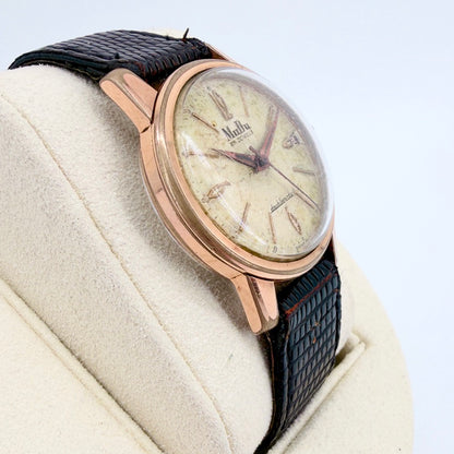Vintage MuDu Doublematic Automatic Wristwatch – Felsa 4002 – Working